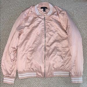Forever 21 pink puffer jacket